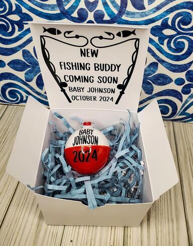 Fishing Bobber Pregnancy Announcement/Pregnancy Announcement/Fishing Pregnancy Announcement/New Fishing Buddy/Baby Announcement/New Fishing Buddy Coming Soon/Fishing Announcement in Saudi Arabia
