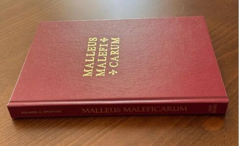 1519 Malleus Maleficarum Hammer Of Witches Facsimile Burgundy Leatherbound in Saudi Arabia