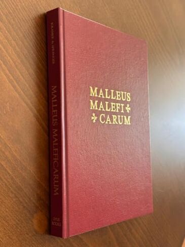 1519 Malleus Maleficarum Hammer Of Witches Facsimile Burgundy Leatherbound in Saudi Arabia
