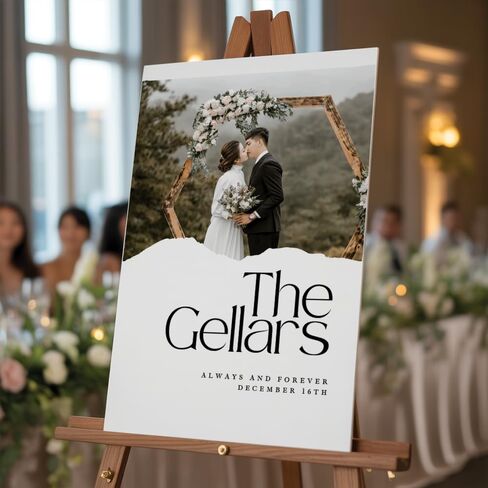 Custom Foam Board Poster Sign, 24x36" – 3/16" Thick – Personalized Foamcore Event Signs for Wedding, Baby Shower, Announcements, Presentations, Arts & Crafts in Saudi Arabia
