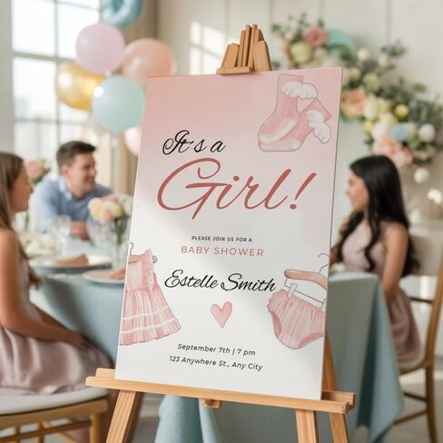 Custom Foam Board Poster Sign, 24x36" – 3/16" Thick – Personalized Foamcore Event Signs for Wedding, Baby Shower, Announcements, Presentations, Arts & Crafts in Saudi Arabia