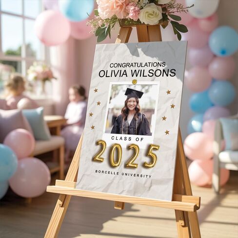 Custom Foam Board Poster Sign, 24x36" – 3/16" Thick – Personalized Foamcore Event Signs for Wedding, Baby Shower, Announcements, Presentations, Arts & Crafts in Saudi Arabia