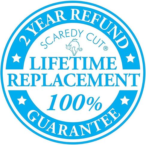 SCAREDY CUT Silent Pet Grooming Kit for Dog, Cat and All Pet Grooming - A Quiet Alternative to Electric Clippers for Sensitive Pets (Left-Handed Pink) in Saudi Arabia
