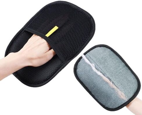 9-in-1 Pet Grooming Kit, Self-Cleaning Slicker Brush, Deshedding Rake, Lint Remover, Nail Clipper & More, Complete Cats & Dog Care Set. in Saudi Arabia