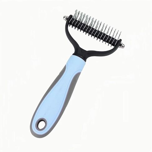 9-in-1 Pet Grooming Kit, Self-Cleaning Slicker Brush, Deshedding Rake, Lint Remover, Nail Clipper & More, Complete Cats & Dog Care Set. in Saudi Arabia