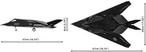 COBI Armed Force F-117® Nighthawk® Aircraft in Saudi Arabia