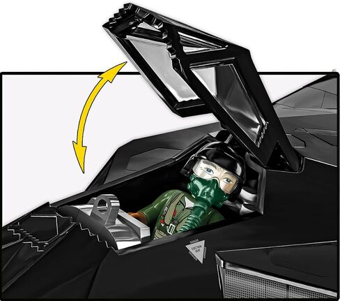 COBI Armed Force F-117® Nighthawk® Aircraft in Saudi Arabia