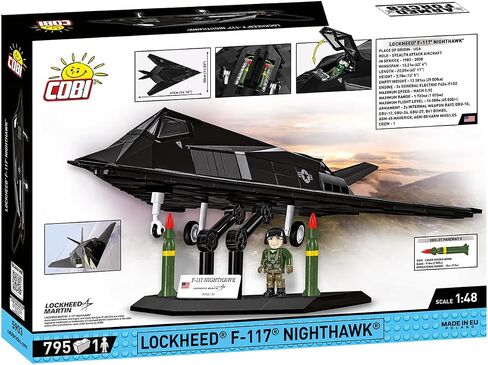 COBI Armed Force F-117® Nighthawk® Aircraft in Saudi Arabia