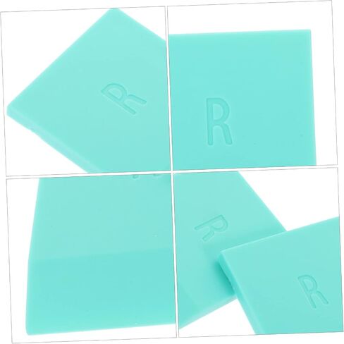 Artibetter 2pcs شاشة مطاطية طباعة الممسحة حبر الحبر لوحة الخدش للمنسوجات واليد اليدوية الأدوات المطاطية المقاومة للتآكل المقاومة للتآكل in Saudi Arabia