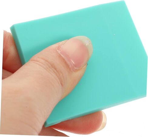 2pcs طباعة شاشة الكاشطات مكشفية الحبر المطاط للمنسوجات والطباعة اليدوية مادة سميكة مقاومة للطباعة اليدوية مع زوايا مستديرة مضغوطة وسهلة التخزين للحصول على حبر فعال in Kuwait