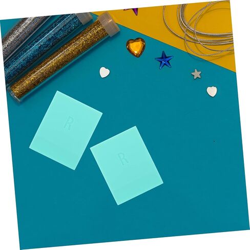 2pcs طباعة شاشة الكاشطات مكشفية الحبر المطاط للمنسوجات والطباعة اليدوية مادة سميكة مقاومة للطباعة اليدوية مع زوايا مستديرة مضغوطة وسهلة التخزين للحصول على حبر فعال in Kuwait