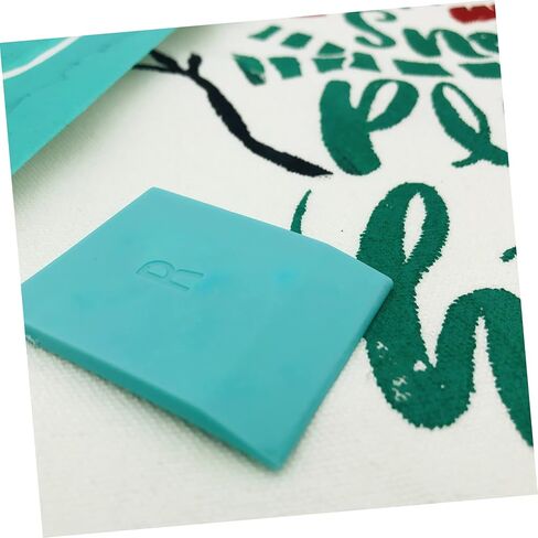 2pcs طباعة شاشة الكاشطات مكشفية الحبر المطاط للمنسوجات والطباعة اليدوية مادة سميكة مقاومة للطباعة اليدوية مع زوايا مستديرة مضغوطة وسهلة التخزين للحصول على حبر فعال in Kuwait