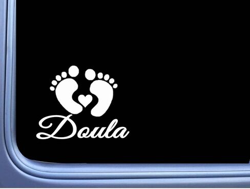 Doula Decal Baby Feet Doula 6 "ملصق OS 283 هدية in Saudi Arabia