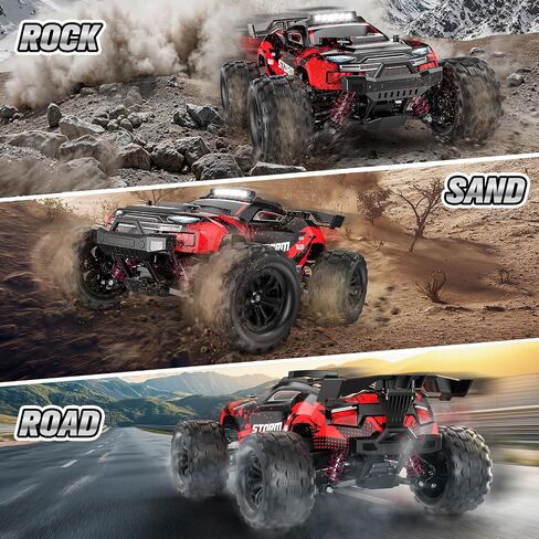 1:18 RC Cars ، 2.4 جيجا هرتز 4WD السرعة عالية 40 كم/ساعة سيارة التحكم عن بعد مع عجلة الانجراف ، جميع التضاريس على الطريق Monster Truck RC DRIFT مع GYRO للبالغين الأولاد 8-12 in Saudi Arabia