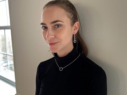 Dainty Threader Earrings for Women - Long Circle Ear Chains - Trendy Chain Earrings in Saudi Arabia