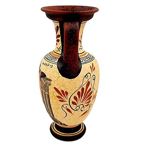 الفخار الخزفي اليوناني ، أمفورا 26 سم ، أدونيس مع آلهة أفروديت in Kuwait