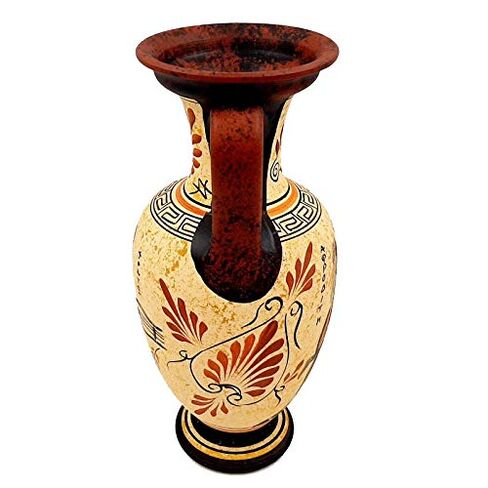 الفخار الخزفي اليوناني ، أمفورا 26 سم ، أدونيس مع آلهة أفروديت in Kuwait