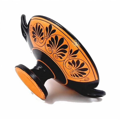 الشكل الأحمر Kylix ، يوضح أخيل مع الوطني ، قطره 16 سم in Kuwait