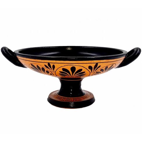الشكل الأحمر Kylix ، يوضح أخيل مع الوطني ، قطره 16 سم in Kuwait