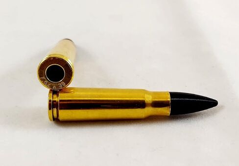 7.62x39 Snap caps - Dummy Training Rounds - Set of 5 (Blue & Brass) in Kuwait