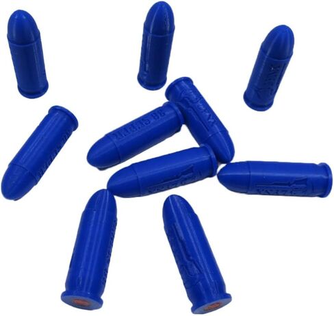 38 Super Plastic Snap caps/Dummy Training Rounds - Set of 10 (Blue) in Kuwait