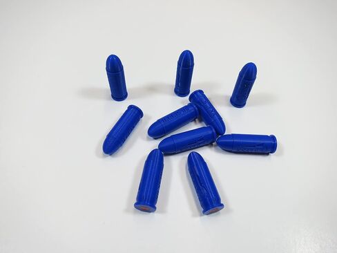 38 Super Plastic Snap caps/Dummy Training Rounds - Set of 10 (Blue) in Kuwait
