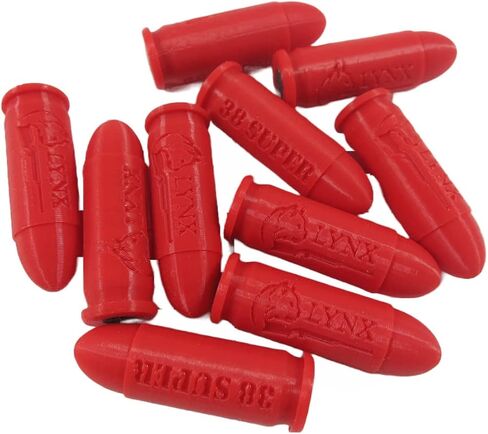 38 Super Plastic Snap caps/Dummy Training Rounds - Set of 10 (Blue) in Kuwait