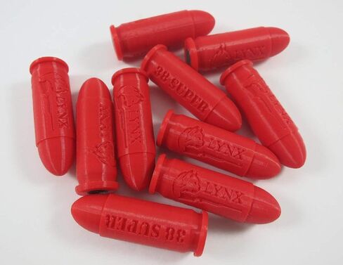 38 Super Plastic Snap caps/Dummy Training Rounds - Set of 10 (Blue) in Kuwait