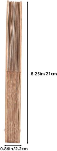 4pcs إطار مروحة قابلة للطي DIY: مادة خشبية لصنع يدوية - إطار مروحة اليد القابلة للطي للمشاريع الإبداعية والاستخدام اليومي in Kuwait