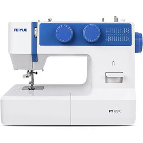 آلة الخياطة Feiyue Fye310 مع دواسة القدم ، بالحجم الكامل ، والخدمة الثقيلة والمحمولة ، و 6 بكرات و 5 أقدام الخياطة المشمولة in Kuwait