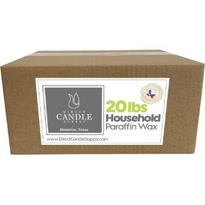 Fully Refined Paraffin Candle Wax Slab, 10 lb Bulk Wax for Candle Making in Saudi Arabia