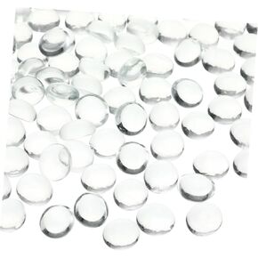 Zerodeko Flat Glass الرخام للمزهريات الزجاجية حبات 1 حزمة مزهرية الحجارة لديكور الحديقة المنزلية الحصى in Kuwait