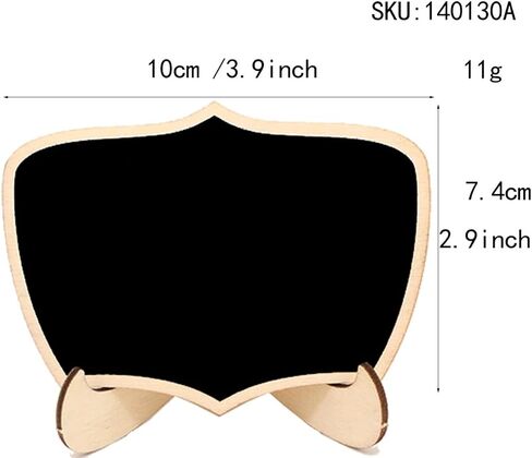 10 mini Chalkboard Ornaments, Children's Drawing Boards, Home décor Writing Boards, Vertical Message Boards in Saudi Arabia