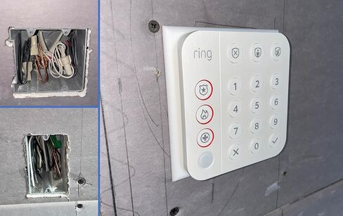 Wall/Electrical Box Mount for Ring Alarm Keypad (Gen 2) - 3D Printed (Ring Keypad Not Included) (Small) in Saudi Arabia
