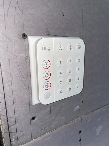 Wall/Electrical Box Mount for Ring Alarm Keypad (Gen 2) - 3D Printed (Ring Keypad Not Included) (Small) in Saudi Arabia