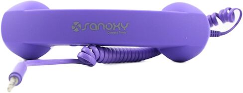 SANOXY Retro Handset -Old-School Style POP Handset for iPhone, iPad, iPod, and Android Phones (Purple) in Saudi Arabia