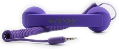 SANOXY Retro Handset -Old-School Style POP Handset for iPhone, iPad, iPod, and Android Phones (Purple) in Saudi Arabia