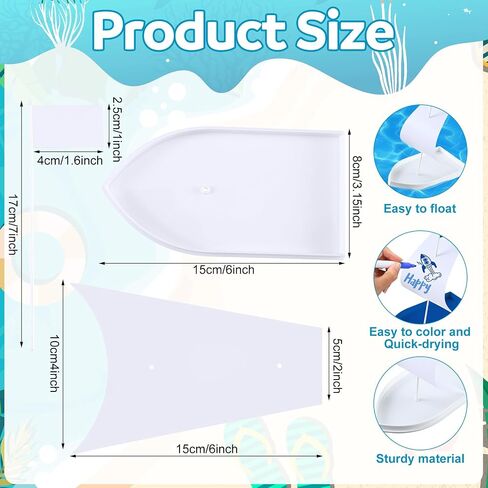 Soulchen 12 Pcs Rain Gutter Boat Kit DIY Trimaran Sailboat Easy to Build Stem Science Activity, Lightweight ABS Plastic School Competitions and Family Fun in Saudi Arabia