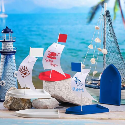 Soulchen 12 Pcs Rain Gutter Boat Kit DIY Trimaran Sailboat Easy to Build Stem Science Activity, Lightweight ABS Plastic School Competitions and Family Fun in Saudi Arabia