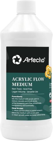 Artecho Pouring Effects Medium 32oz / 946ml, Acrylic Medium for Acrylic Paint in Kuwait