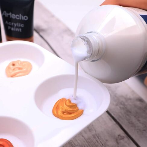 Artecho Pouring Effects Medium 32oz / 946ml, Acrylic Medium for Acrylic Paint in Kuwait