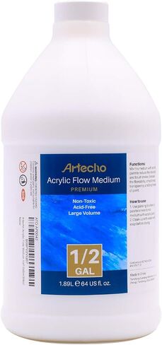 Artecho Pouring Effects Medium 32oz / 946ml, Acrylic Medium for Acrylic Paint in Kuwait