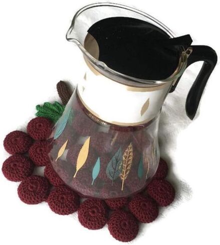 Apple Trivet Crochet in Saudi Arabia