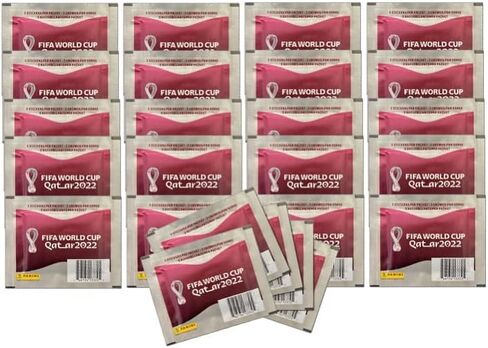 PANINI FIFA WORLD CUP QATAR 2022-25 packs (5 stickers per pack) in Saudi Arabia