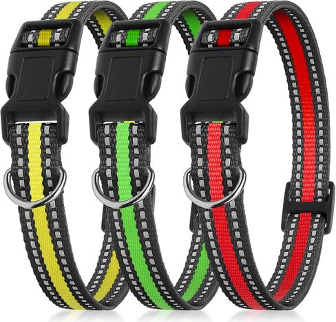 PetJoy Dog Bark Collar, Automatic Barking Collars, Bark Shock Collar with 5 Adjustable Levels of Sensitivity, Barking Training Collar IPX7 Waterproof, Bark Collar 3 Packs in Kuwait