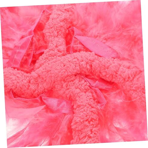 Plush Flamingo Marionette Puppet Lightweight Interactive Animal String Puppet للأداء المصنوع يدويًا مع ناعمة ومناسبة للرجال النساء وزينة العطلات العشوائية اللون in Saudi Arabia