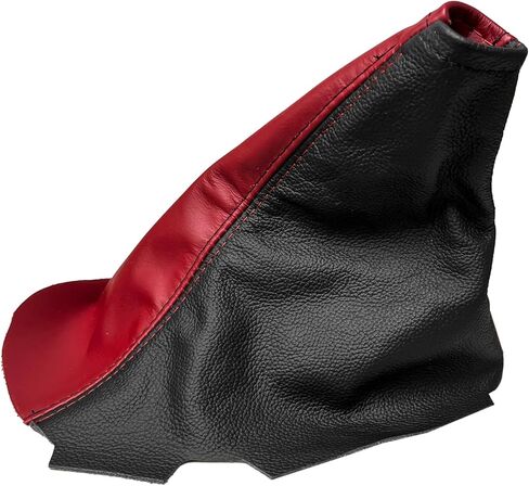 متوافق مع Chevy Corvette C6 2005 2006 2007 COBALT RED & Black Leather Console REMSERST PRAKE و SHIFT COVER MUNCISMISS فقط (صنع في الولايات المتحدة الأمريكية) (غطاء التمهيد) in Kuwait