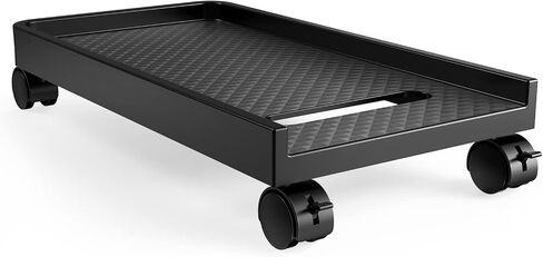 ORICO Mobile CPU Stand with Locking & Swivel Wheels, Universal Under Desk Computer Tower Stand for PC, Multi-Functional CPU Holder for Office & Home (17.9x8.74x0.86 Inches) in Saudi Arabia