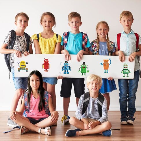 24 ورقة 8.27 '' × 5.9 '' اصنع ملصقات خاصة بك للأطفال الصغار ، وجعل ملصقات الوجه مزيجًا وتطابق مع حصان الديناصورات وحيدات الأطفال للأطفال. in Kuwait