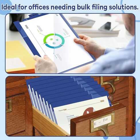 60 PCS Center Tab Poly Out Center Center Position Tab Vinyl Outplys Plastic File Bolders اثنين in Kuwait